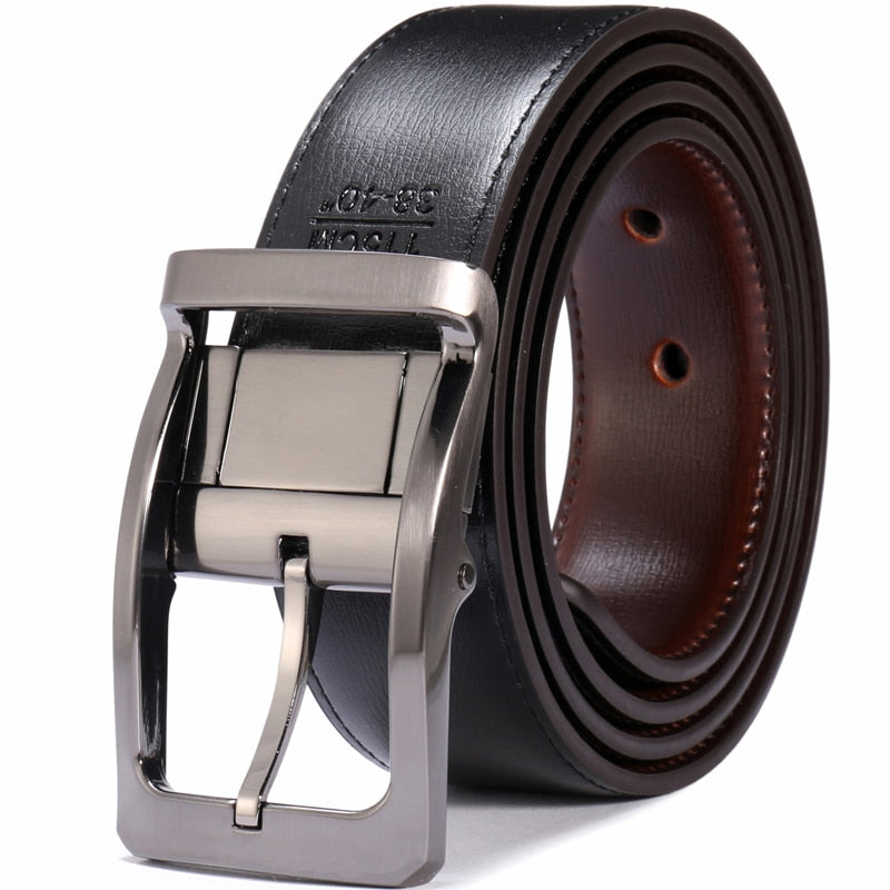 Funki Findz | Belts | Men's Leather Reversible Belt | Rotatable