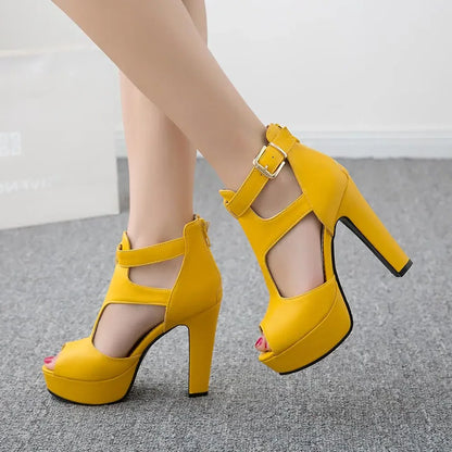 Funki Findz | Shoes | Women's T-Strap High Platform Sandals