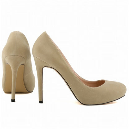 Funki Findz | Shoes | Women's Flock Formal Platform High Heels