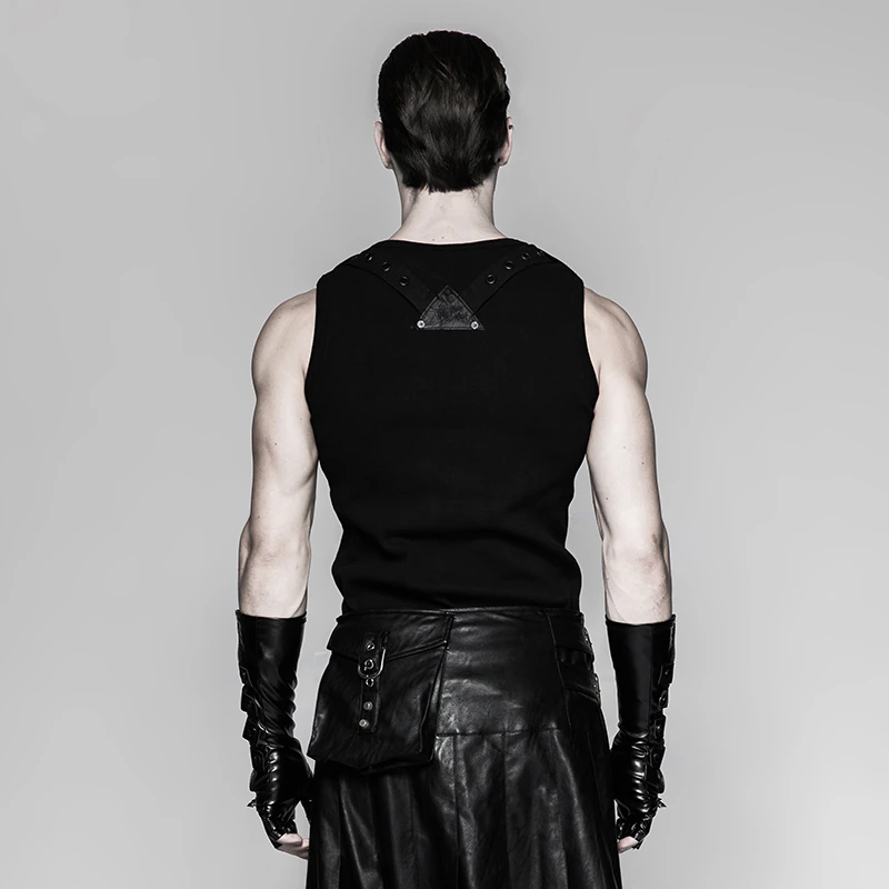 Funki Findz | Gloves | Men's Gothic Punk Long Fingerless Gloves