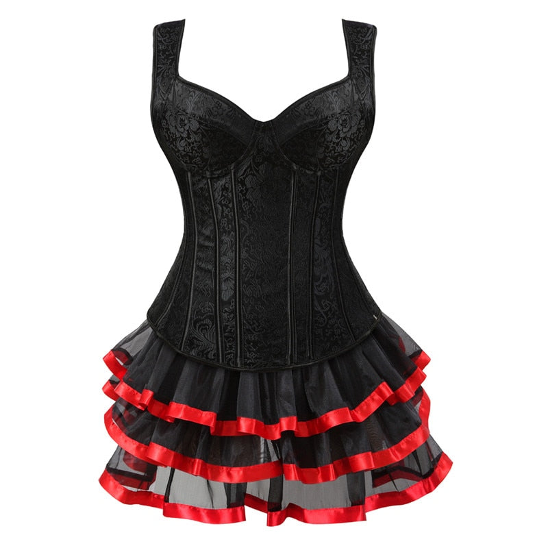 Funki Findz | Dresses | Women's Shoulder Strap Corset Dress
