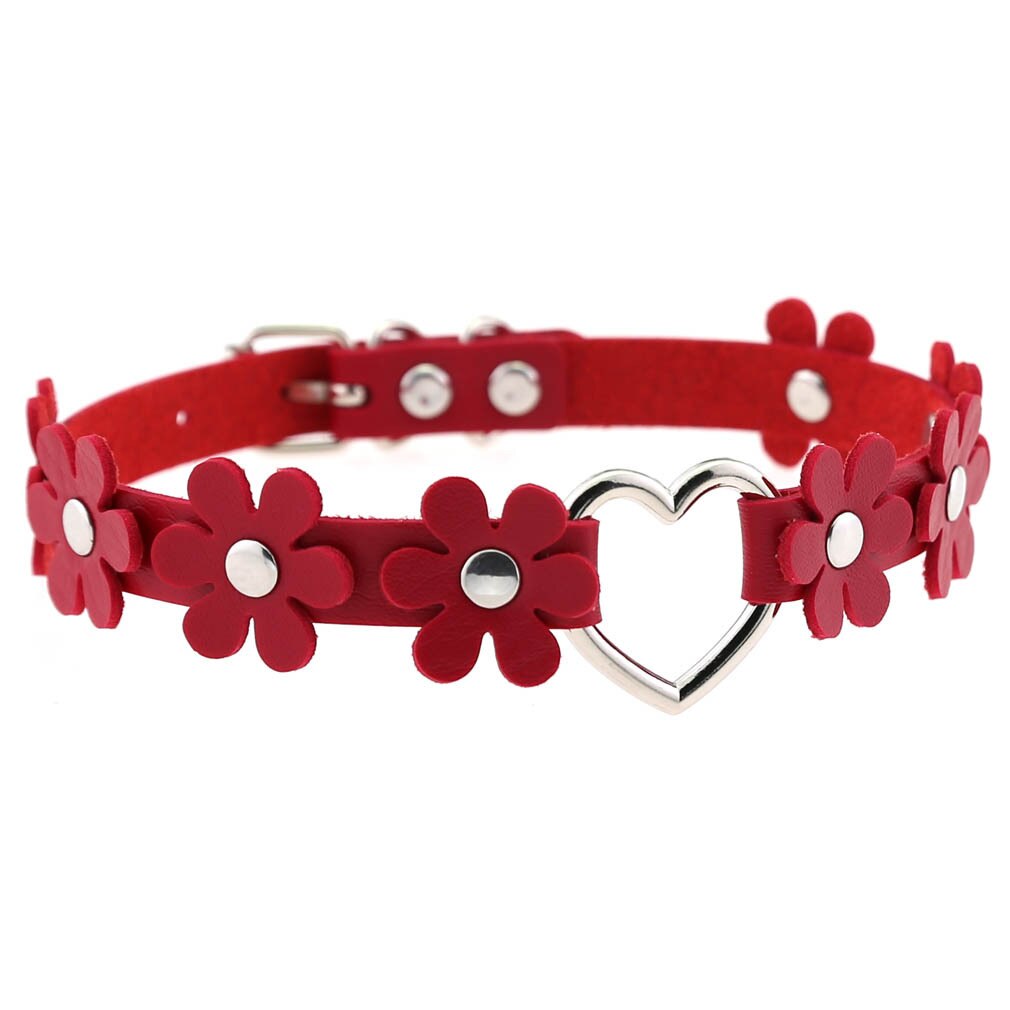Funki Findz | Necklaces | Women's Sweet Flower Heart Choker