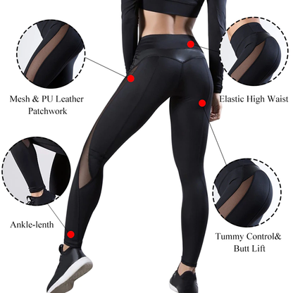 Funki Findz | Pants | Women's High Waisted Push Up Yoga Pants