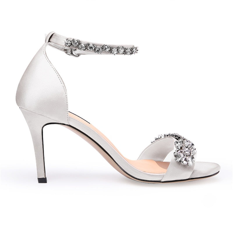 Funki Findz | Shoes | Women's Rhinestone Bridal Stilettos