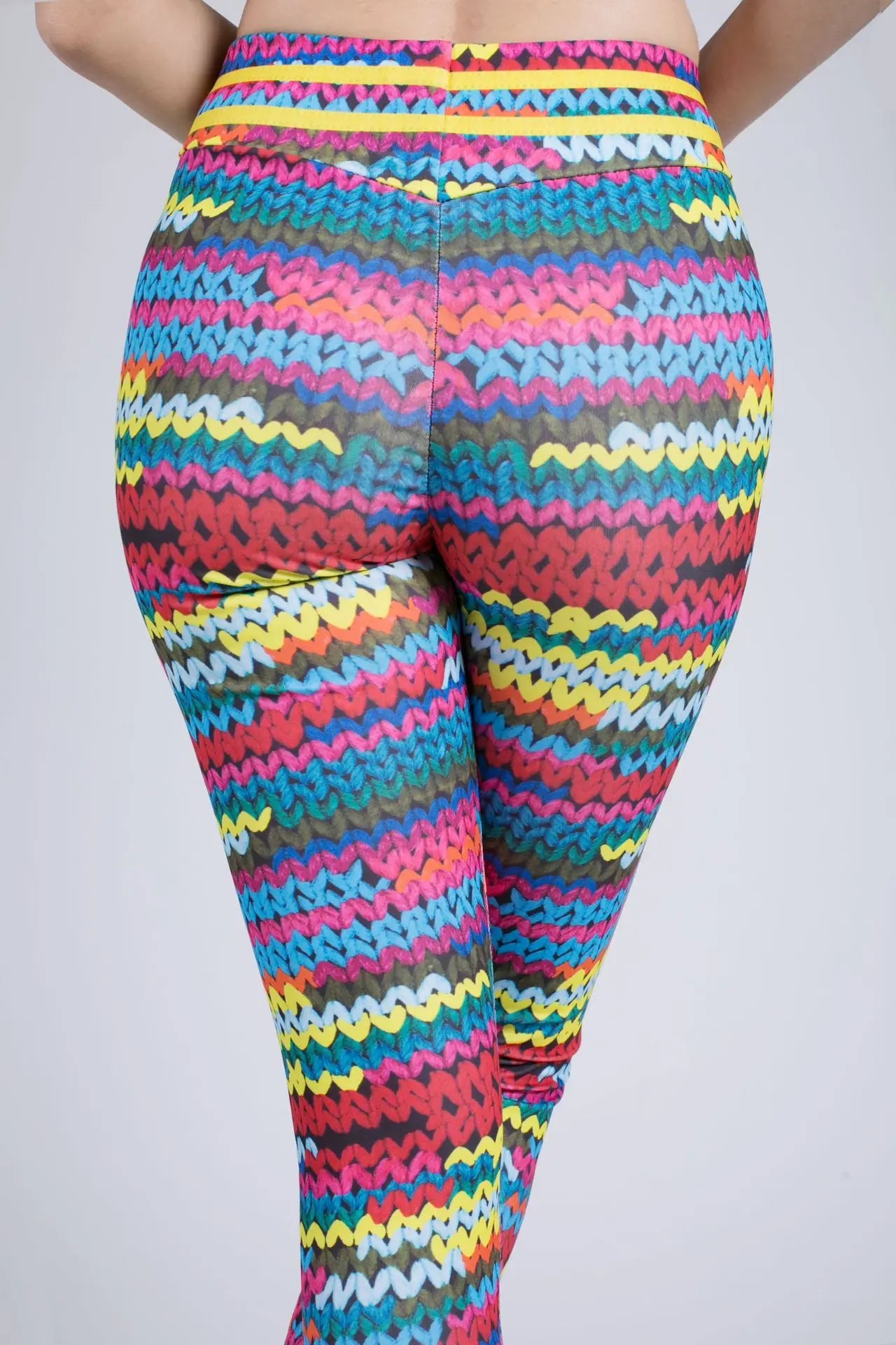 Funki Findz | Pants | Women's Stretch Knit Print Leggings | Yoga