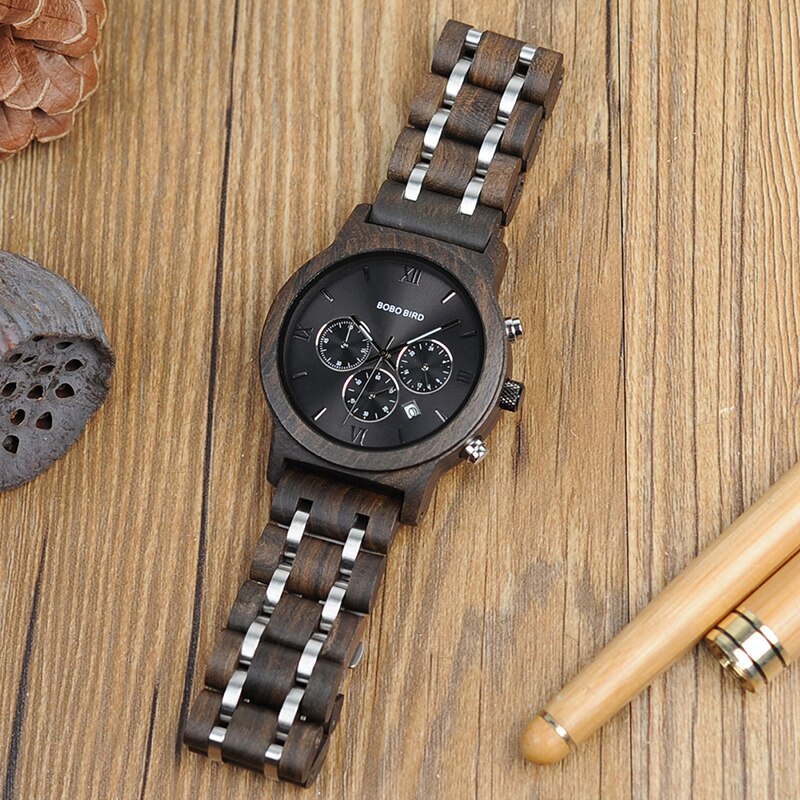 Funki Findz | Watches | Men's Luxury Wood Watch Gift Box Set