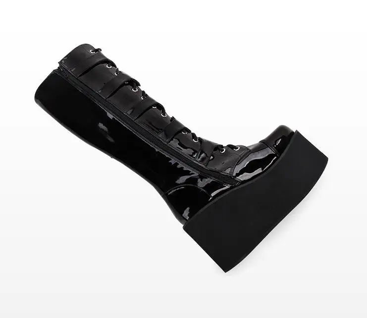 Funki Findz | Boots | Women's Gothic Punk Cross Platform Boots