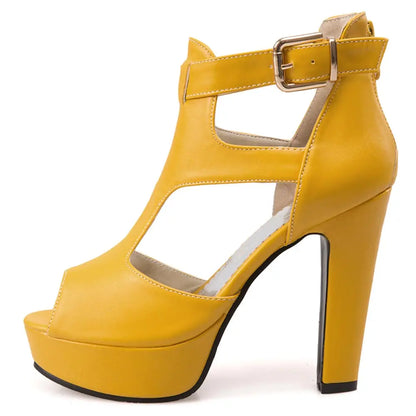 Funki Findz | Shoes | Women's T-Strap High Platform Sandals