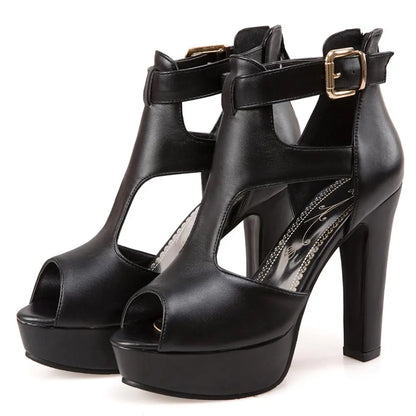Funki Findz | Shoes | Women's T-Strap High Platform Sandals