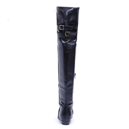 Funki Findz | Boots | Women's Over-The-Knee-High Flat Boots