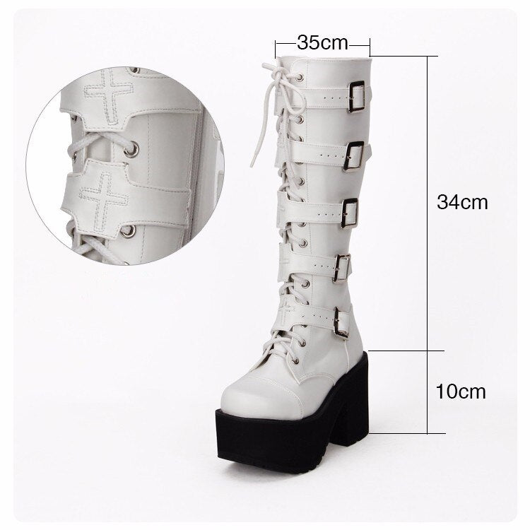 Funki Findz | Boots | Women's Japanese Harajuku Platform Boots