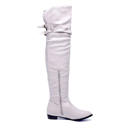 Funki Findz | Boots | Women's Over-The-Knee-High Flat Boots