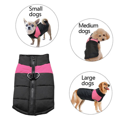 Funki Findz | Dog Jackets | Winter Warm Dog Coat | Padded Vest