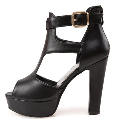 Funki Findz | Shoes | Women's T-Strap High Platform Sandals