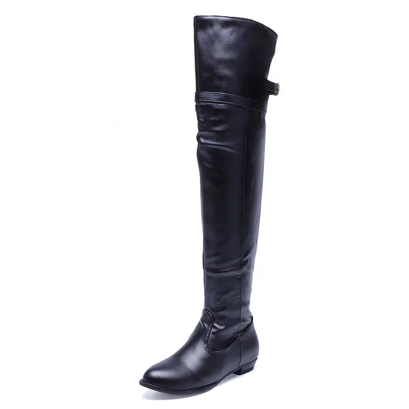 Funki Findz | Boots | Women's Over-The-Knee-High Flat Boots