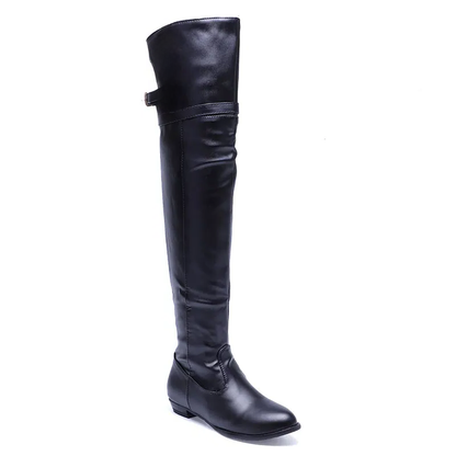 Funki Findz | Boots | Women's Over-The-Knee-High Flat Boots