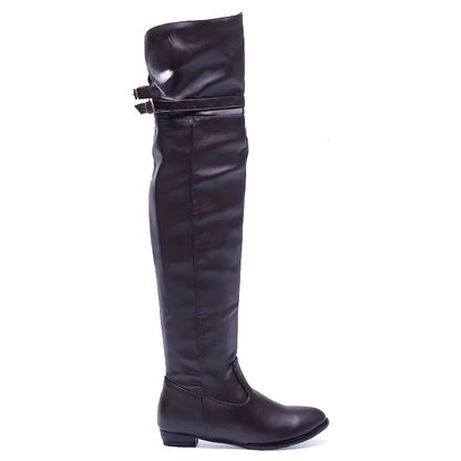 Funki Findz | Boots | Women's Over-The-Knee-High Flat Boots
