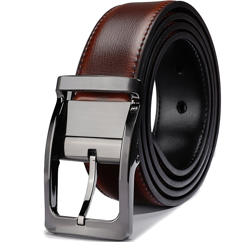 Funki Findz | Belts | Men's Leather Reversible Belt | Rotatable