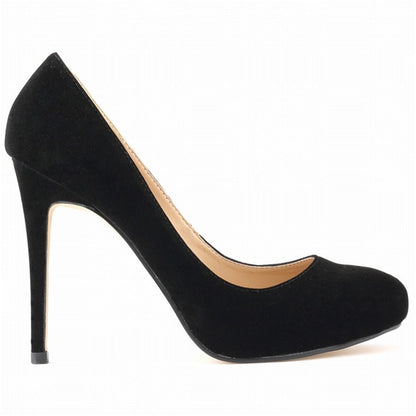 Funki Findz | Shoes | Women's Flock Formal Platform High Heels