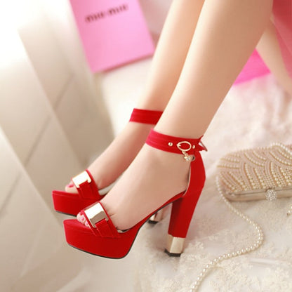 Funki Findz | Shoes | Women's High Block Heel Party Sandals