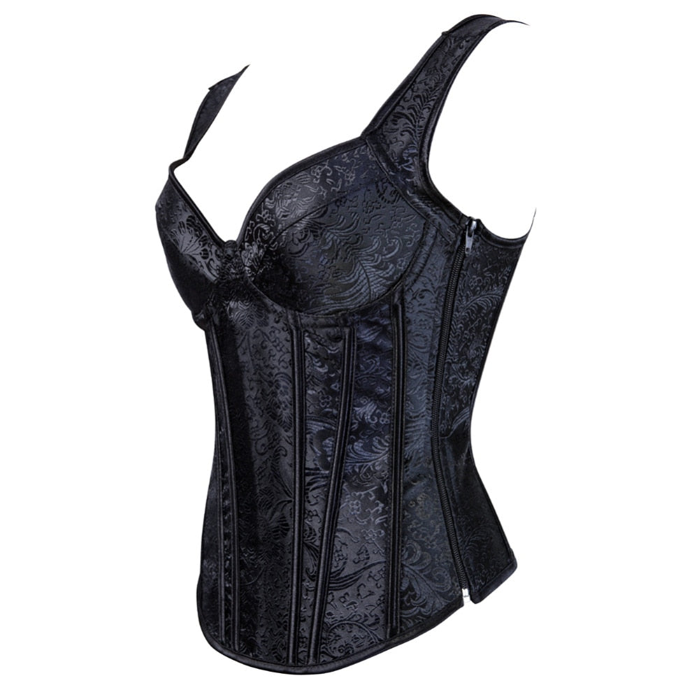 Funki Findz | Lingerie | Women's Shoulder Strap Lace Up Corsets