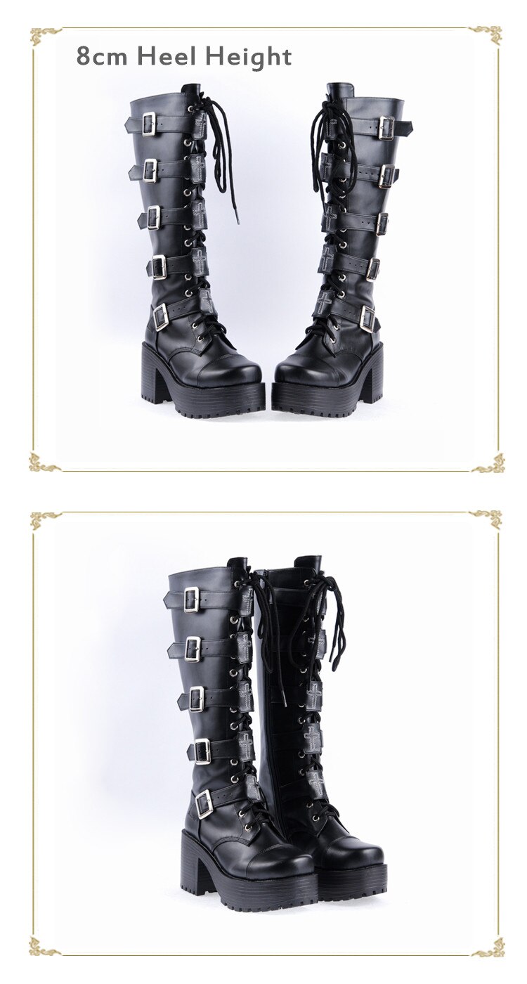 Funki Findz | Boots | Women's Japanese Harajuku Platform Boots