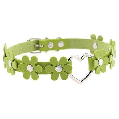 Funki Findz | Necklaces | Women's Sweet Flower Heart Choker