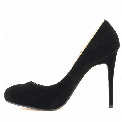 Funki Findz | Shoes | Women's Flock Formal Platform High Heels
