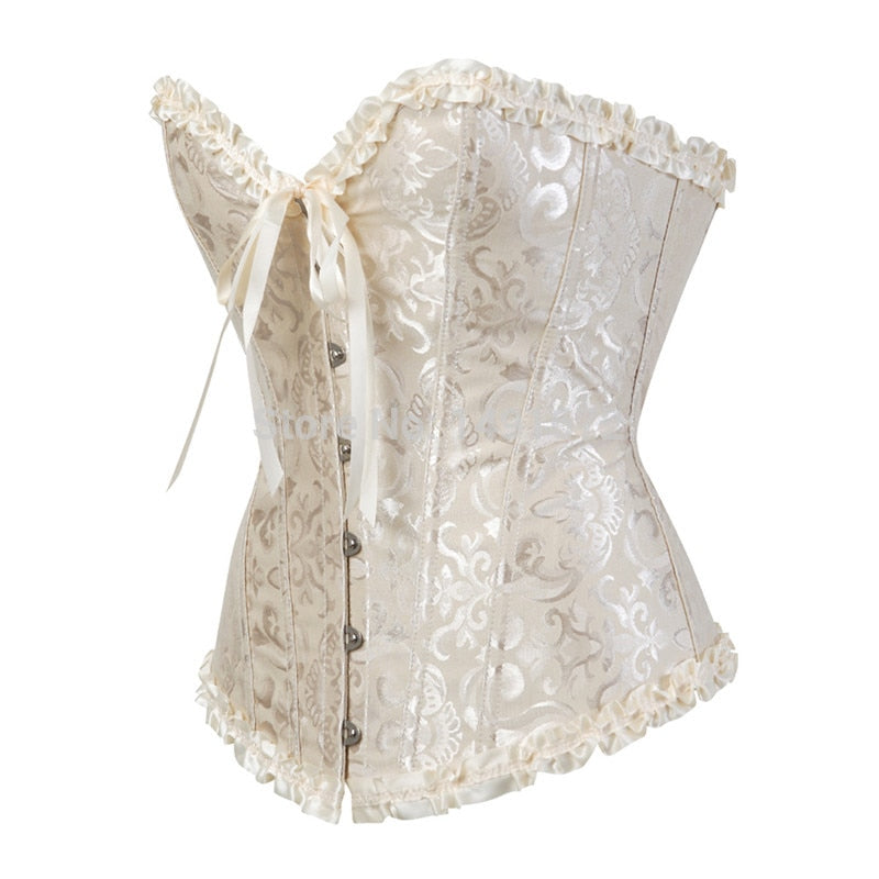 Funki Findz | Lingerie | Women's Pretty Overbust Corset | Bustier