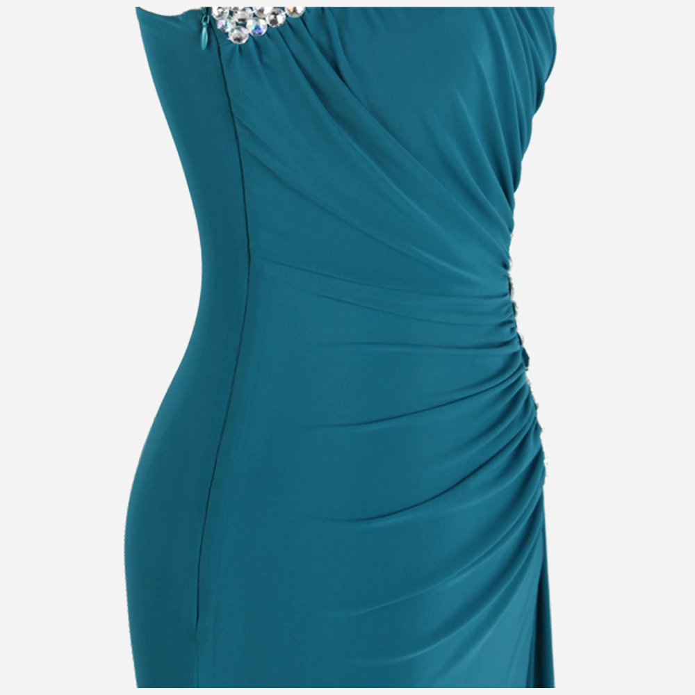 Funki Findz | Dresses | Women's Crystal Beaded Mermaid Dress
