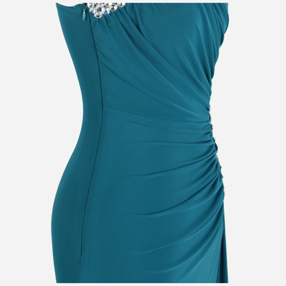 Funki Findz | Dresses | Women's Crystal Beaded Mermaid Dress