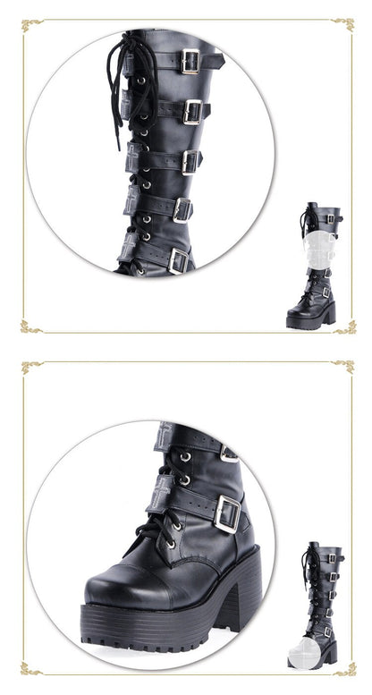 Funki Findz | Boots | Women's Japanese Harajuku Platform Boots