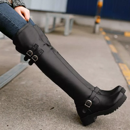 Funki Findz | Boots | Women's Winter Over Knee Flat Boots