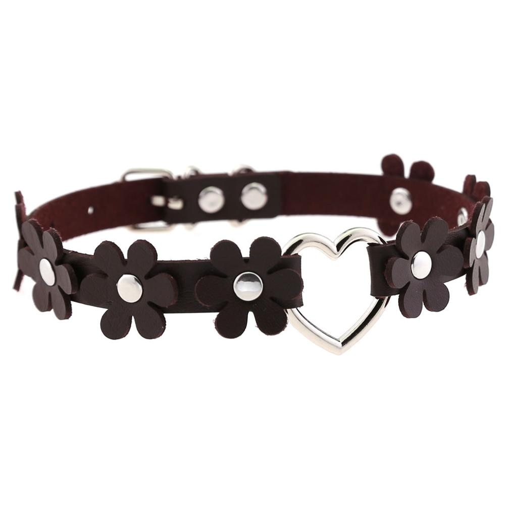 Funki Findz | Necklaces | Women's Sweet Flower Heart Choker