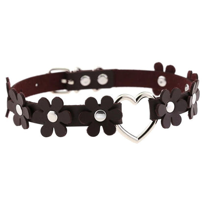 Funki Findz | Necklaces | Women's Sweet Flower Heart Choker