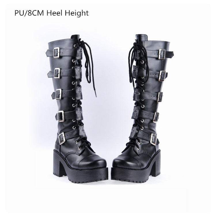 Funki Findz | Boots | Women's Japanese Harajuku Platform Boots
