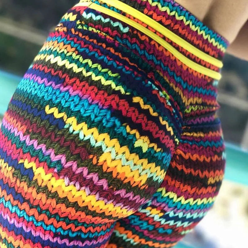 Funki Findz | Pants | Women's Stretch Knit Print Leggings | Yoga