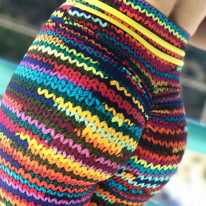 Funki Findz | Pants | Women's Stretch Knit Print Leggings | Yoga