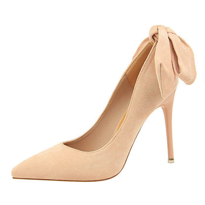 Funki Findz | Shoes | Women's Elegant Bow Tie High Heel Pump