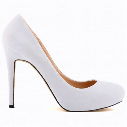 Funki Findz | Shoes | Women's Flock Formal Platform High Heels
