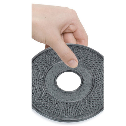 Funki Findz | Trivets | Cast Iron Teapot Trivet Rubber Feet 5.31"