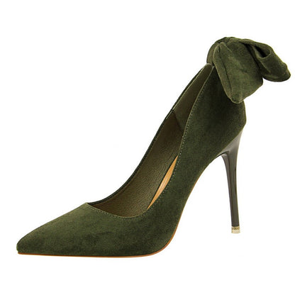 Funki Findz | Shoes | Women's Elegant Bow Tie High Heel Pump
