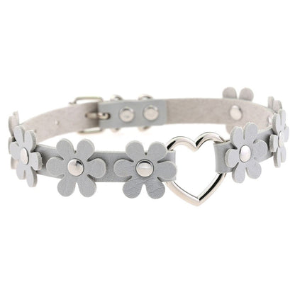 Funki Findz | Necklaces | Women's Sweet Flower Heart Choker
