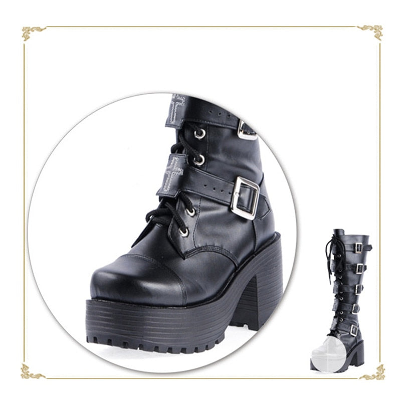 Funki Findz | Boots | Women's Japanese Harajuku Platform Boots