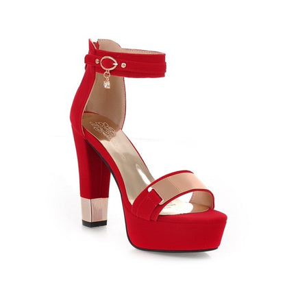 Funki Findz | Shoes | Women's High Block Heel Party Sandals