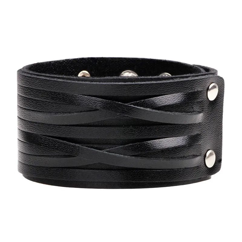 Funki Findz | Bracelets | Men's Gothic Punk Cosplay Wristbands