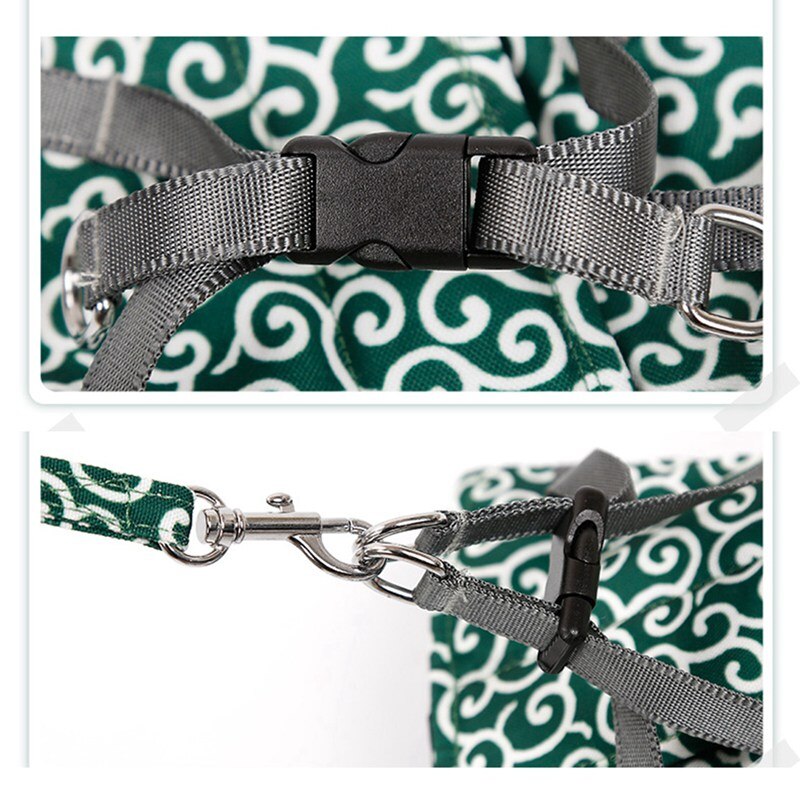 Funki Findz | Pet Harnesses | Cat Harness Walking Lead Vest Set