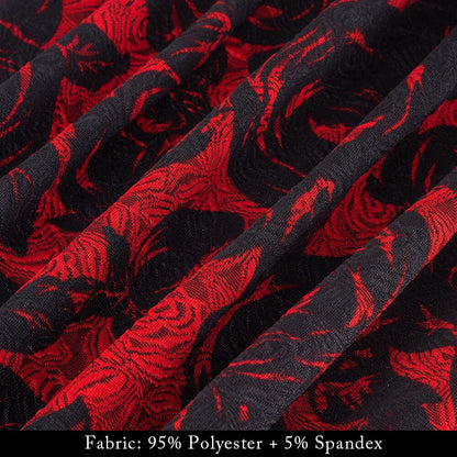Funki Findz | Dresses | Women's Floral Cocktail Pencil Dress