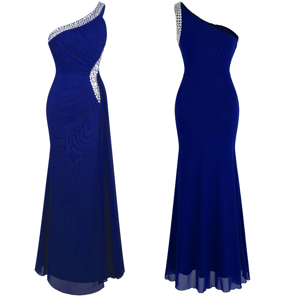 Funki Findz | Dresses | Women's Crystal Beaded Mermaid Dress