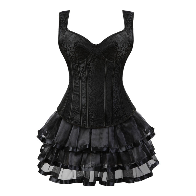 Funki Findz | Dresses | Women's Shoulder Strap Corset Dress
